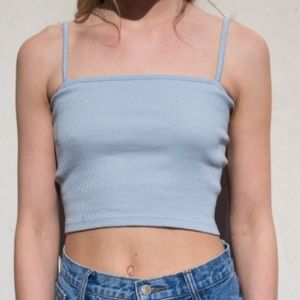 Brandy Melville Light Blue Faye Tank Top